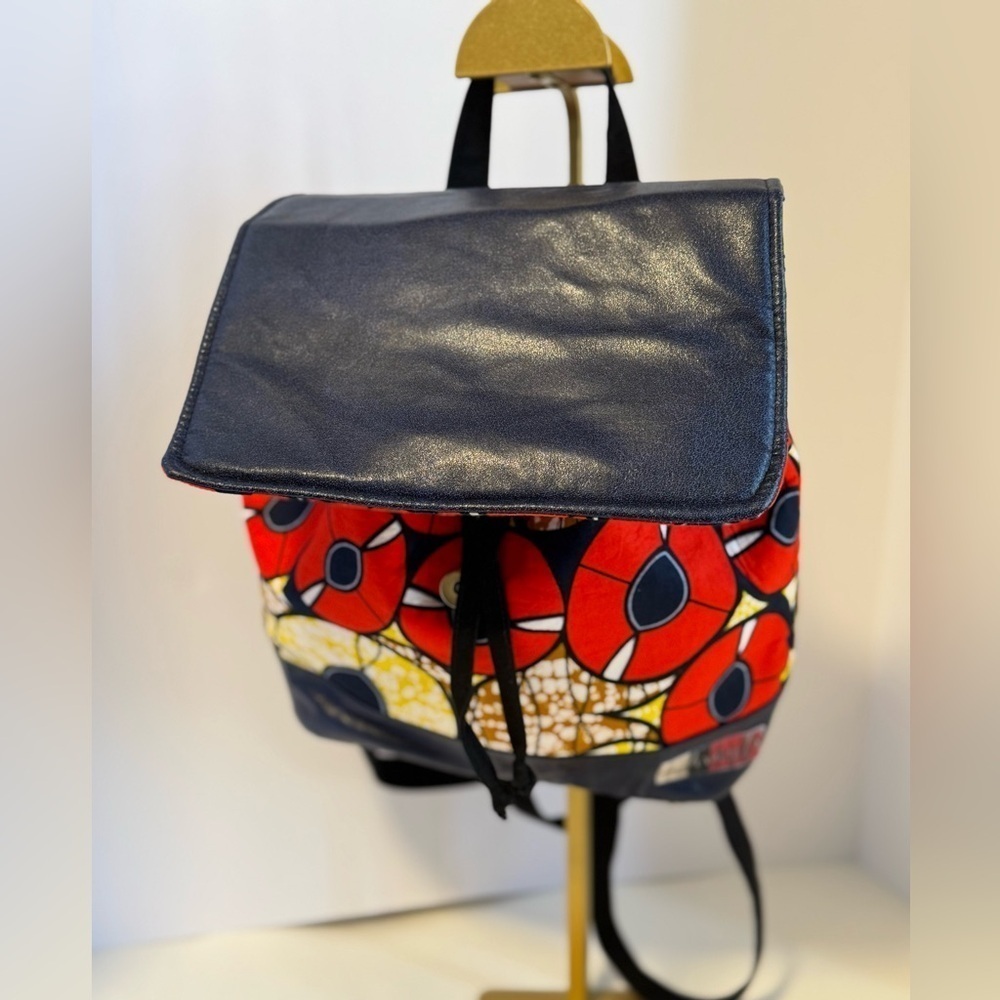 Designs By IvoryB cloth backpack purse